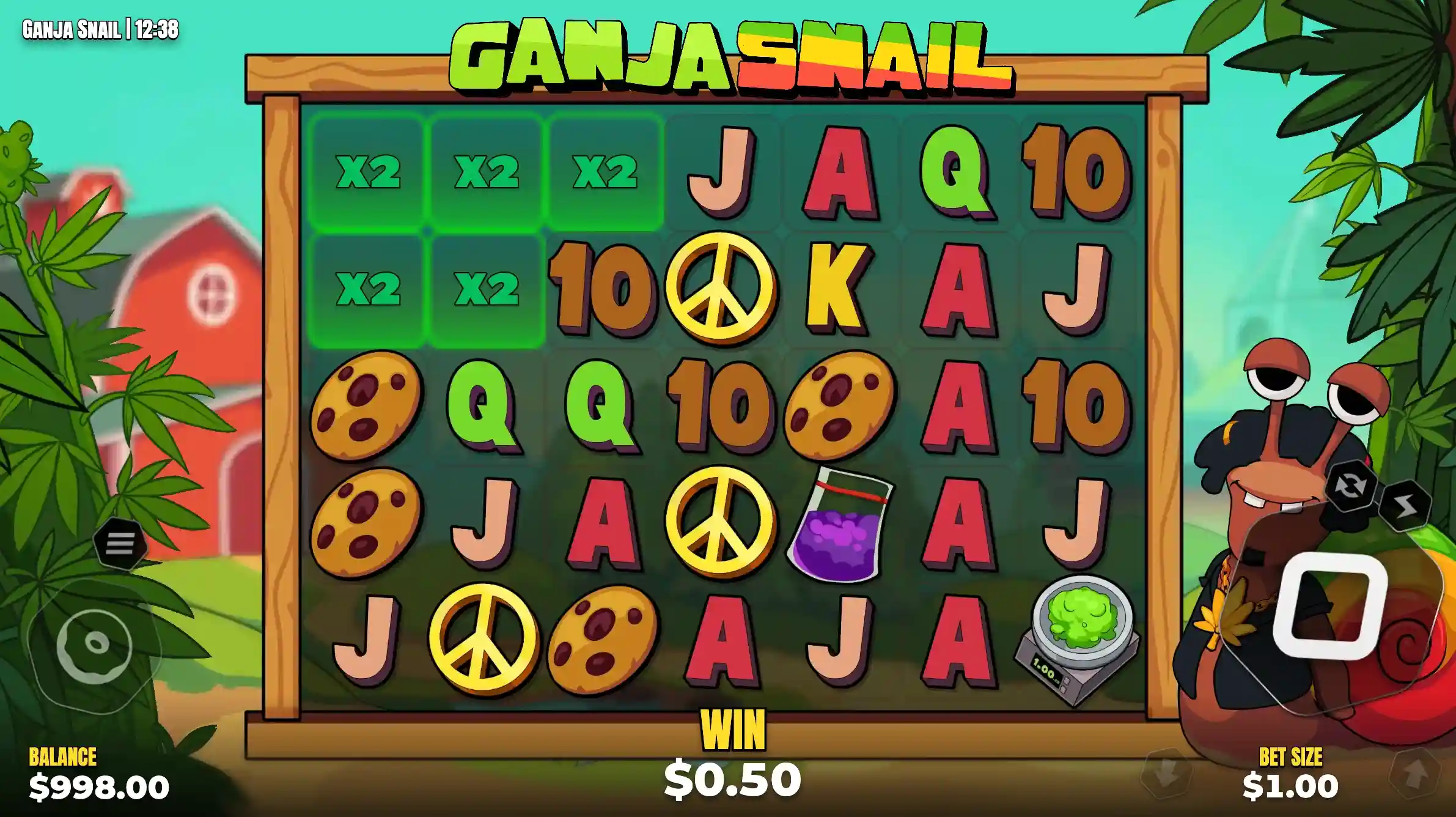 Ganja Snail Mobile Experience